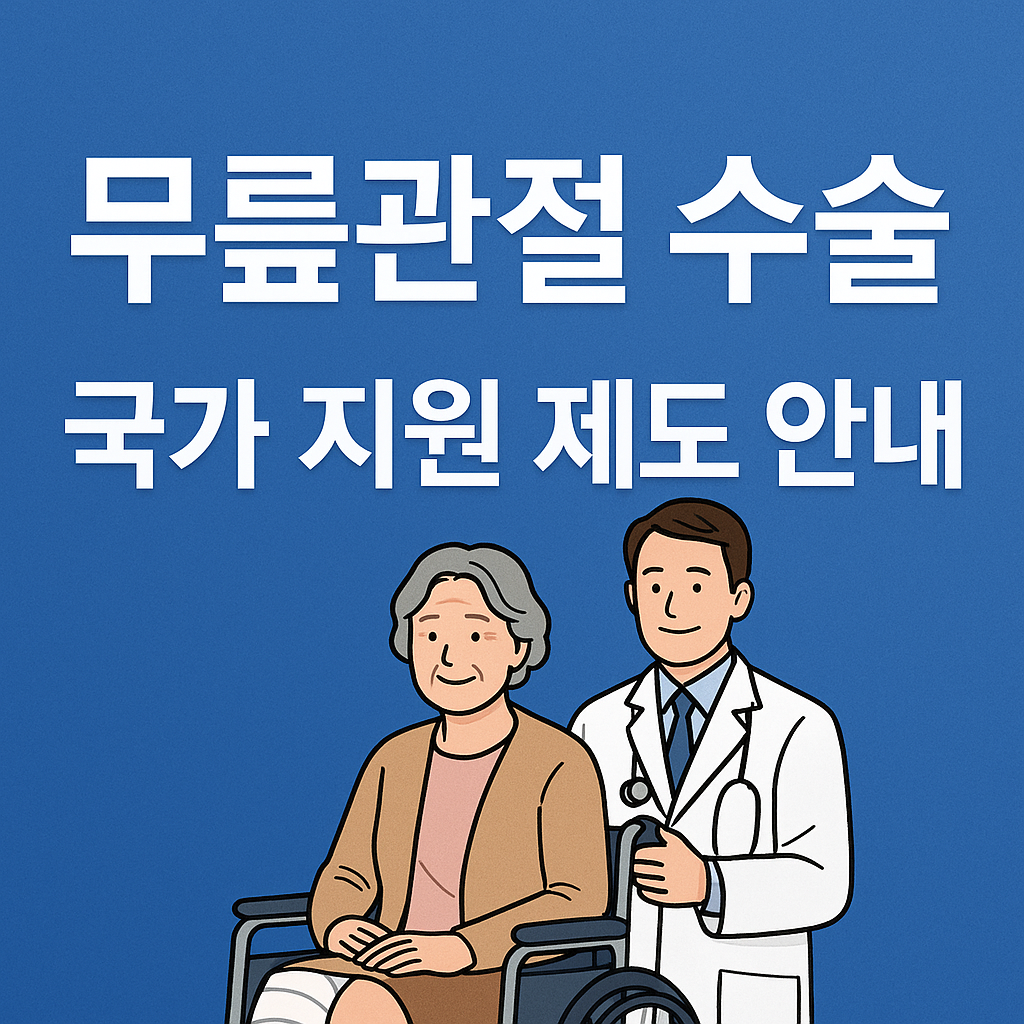 최대 240만원까지 지원! 무릎관절 수술 국가 지원 완벽 가이드 1 무릎관절 수술 국가 지원