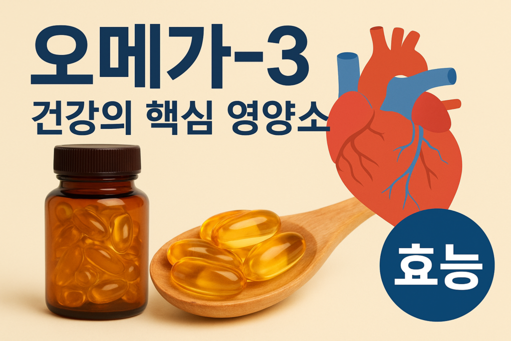 오메가-3, 건강의 핵심 영양소: 효능, 섭취법, 주의사항 완벽 가이드 1 오메가-3