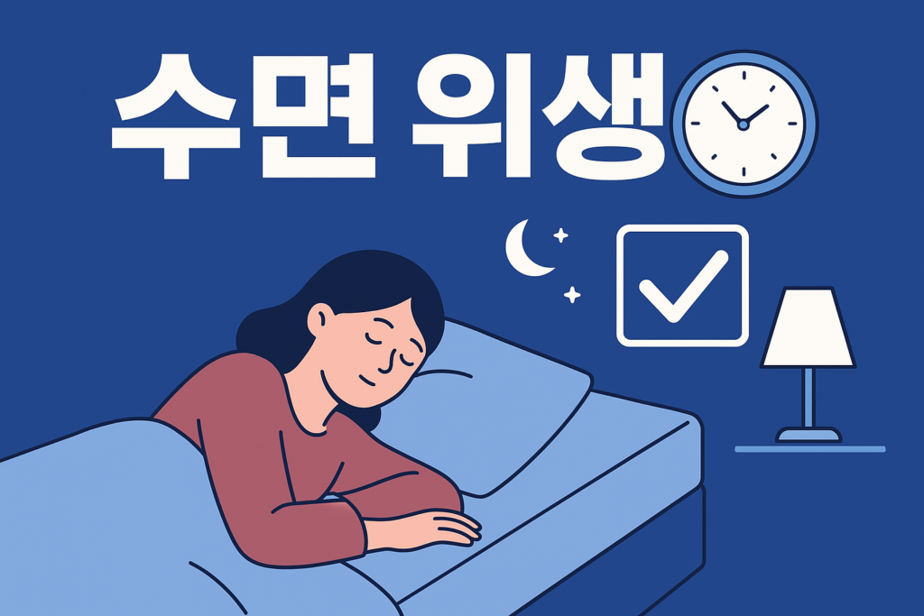 수면 위생 완벽 가이드: 잘 자는 생활습관 만들기 1 수면 위생