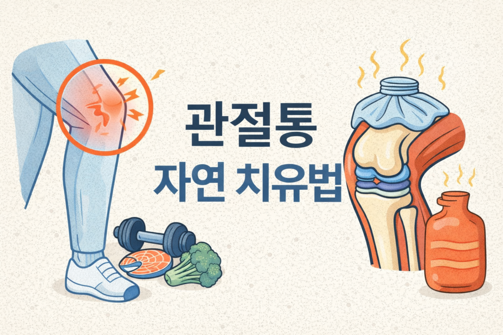 관절통 자연 치유법:약에 의존하지 않고 관절을 관리하는 방법 1 관절통 자연 치유법