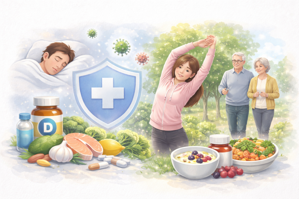 면역력 높이는 방법 5가지|생활습관으로 만드는 가장 확실한 건강 전략 1 면역력 높이는 방법